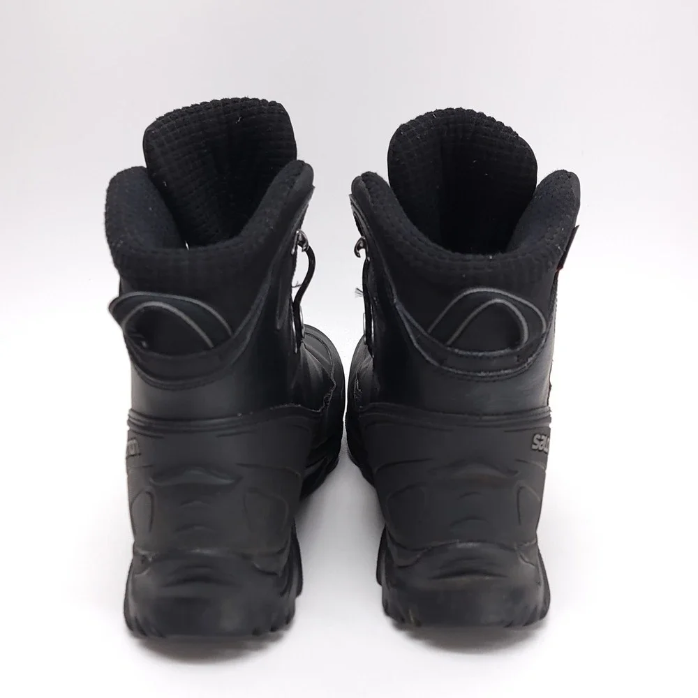 Salomon Anka CS Climatherm Contagrip Black Leather Waterproof Boots‎ Mens 8.5